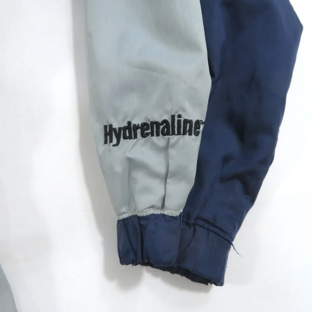 The North Face Hydrenaline Hooded Jacket Blue And Gray M-L? 1990s
